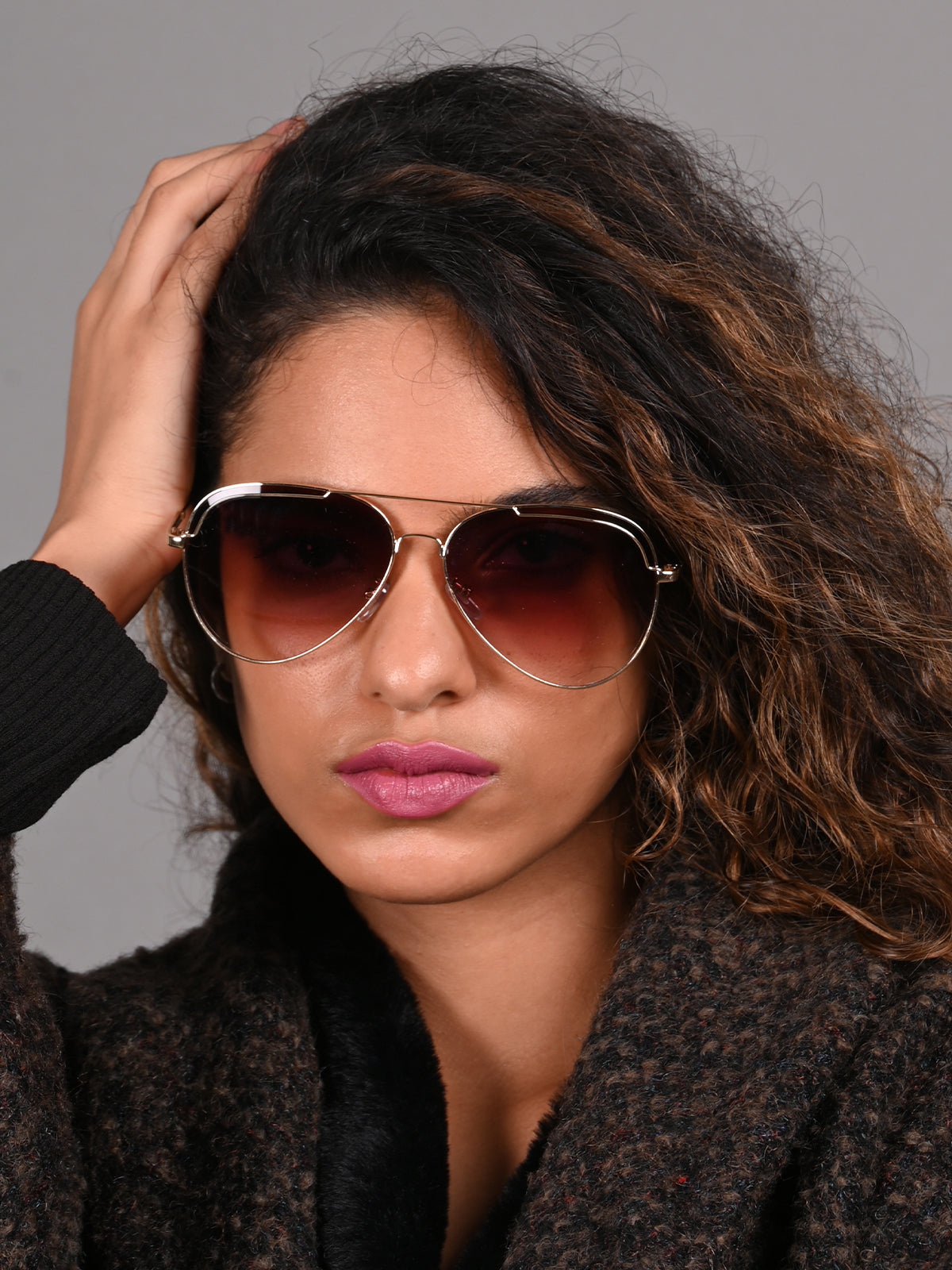 Rose Gold Aviators For Women | Orders Over $50 Ship Free | A Cut Above – B  Social Boutique